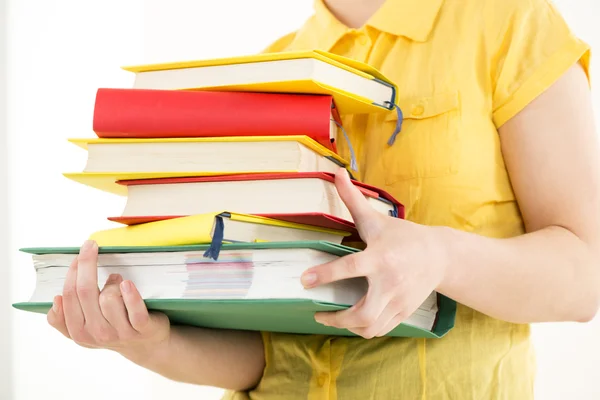 Kleurrijke boeken — Stockfoto