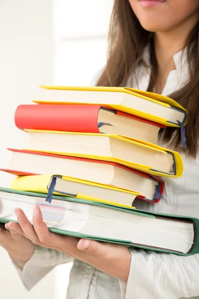 Kleurrijke boeken — Stockfoto