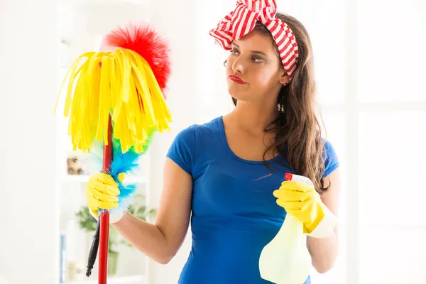 Limpieza en casa —  Fotos de Stock