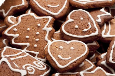 diferentes formas de galletas de jengibreZencefilli kurabiye farklı şekiller