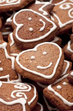 diferentes formas de galletas de jengibreZencefilli kurabiye farklı şekiller