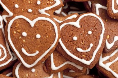 diferentes formas de galletas de jengibreZencefilli kurabiye farklı şekiller