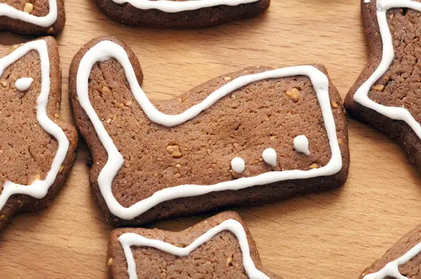 Diferentes formas de galletas de jengibre — Foto de Stock