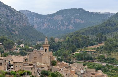 bir görünümünü valldemossa Mallorca, İspanya