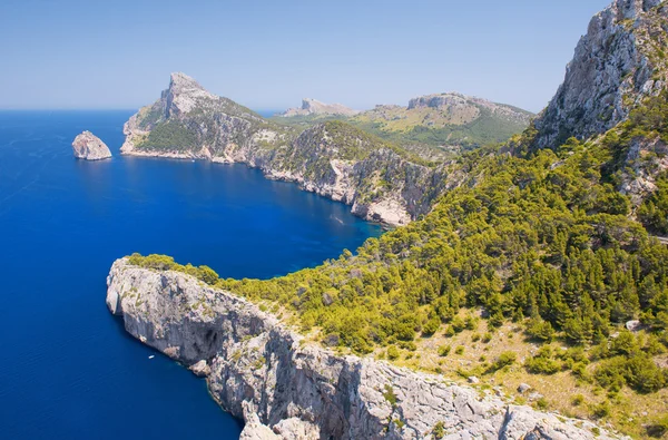 Cape Formentor in the Coast of North Mallorca — Stock Photo, Image