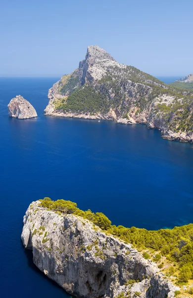Cabo Formentor en la Costa del Norte de Mallorca — Foto de Stock