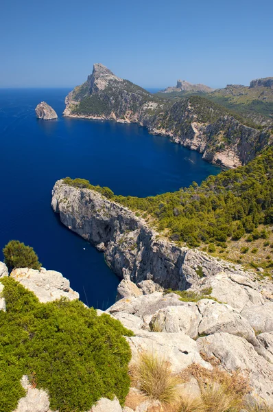 Cape Formentor in the Coast of North Mallorca — Stock Photo, Image