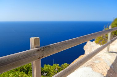 Mallorca formentor fener den güzel Deniz Manzaralı,