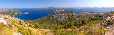 cala pi de la posada Panorama görünümünü Mallorca, İspanya