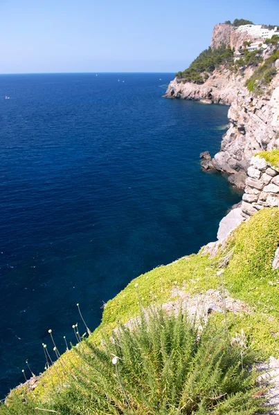 Casa de pe coasta Mallorca — Fotografie, imagine de stoc