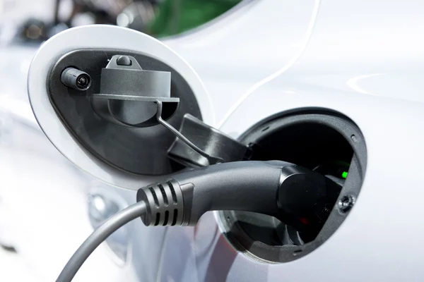 Charging A Hybrid Car — Stock Photo, Image