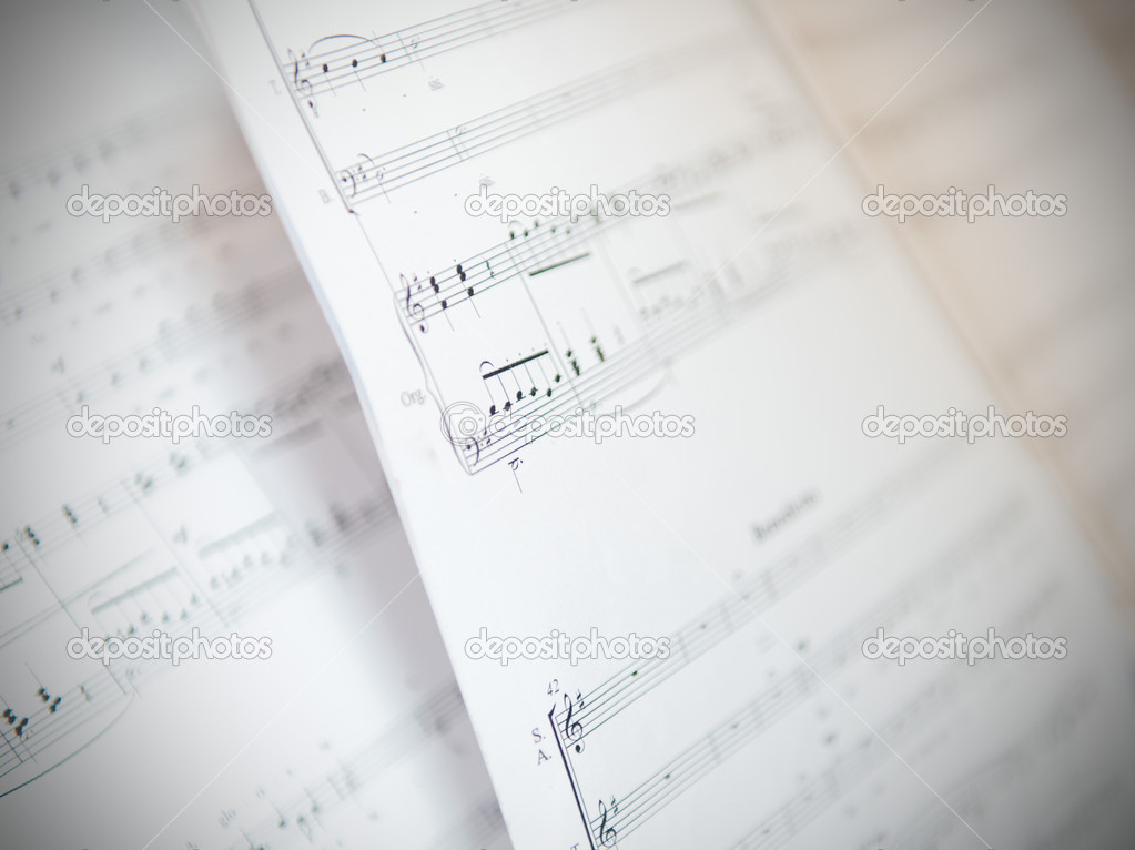 Written Music Notation Sheet 