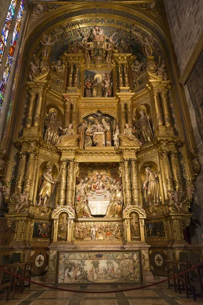 Innenraum der Kathedrale von Santa Maria von Palma (la seu) — Stockfoto