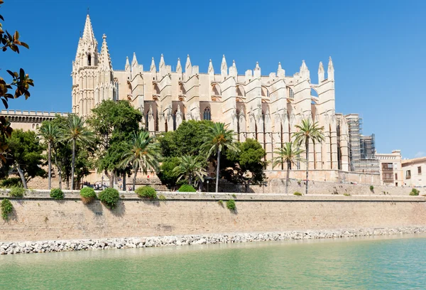 Kathedrale von la seu Mallorca in Palma de mallorca, Spanien — Stockfoto