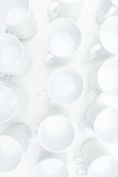 White Coffee Cups — Stock Photo, Image