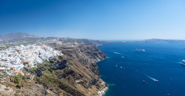 santorini, Yunanistan, fira göster