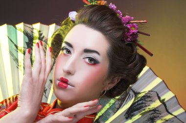 kız Japon tarzı