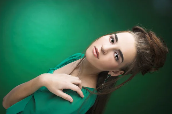 Jovem senhora . — Fotografia de Stock