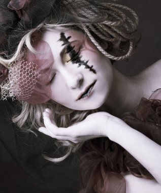 Genç Bayan portresi