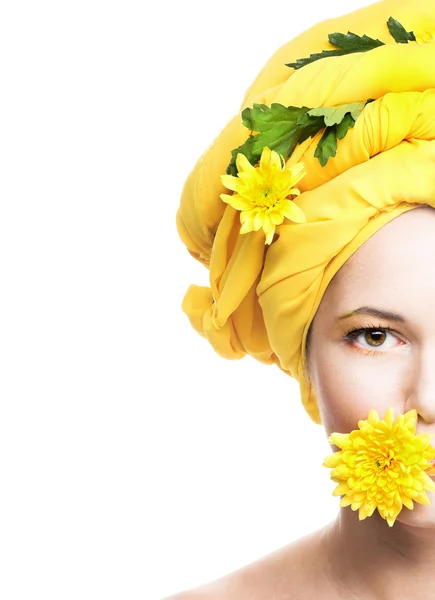 Portrait of young woman — Stock Photo, Image