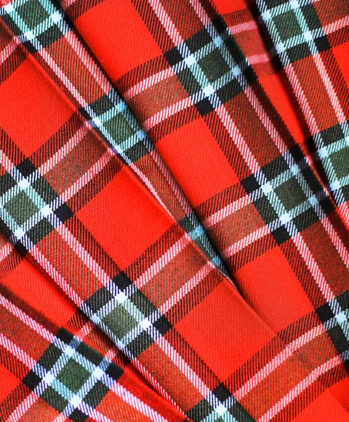 Checked fabric — Stock Photo, Image