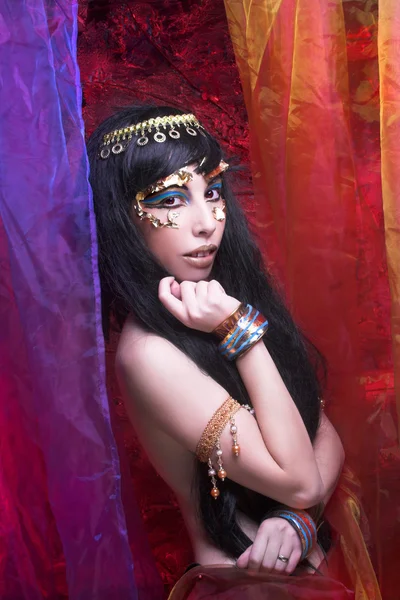 Египетская девушка . — стоковое фото