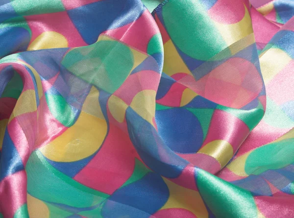 Silk fabric — Stock Photo, Image