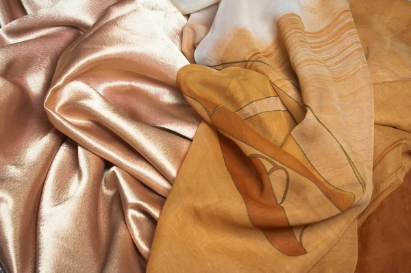 Silk fabric — Stock Photo, Image