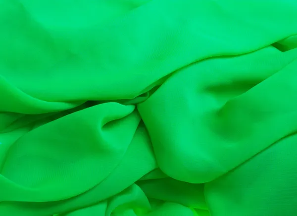 Green fabric — Stock Photo, Image