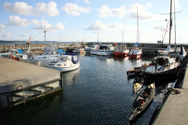 Poort in snogebaek, bornholm, Denemarken — Stockfoto