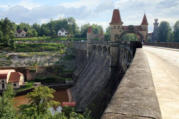 Dam Les Kralovstvi in Bílá Třemešná, Czech Republic — Φωτογραφία Αρχείου