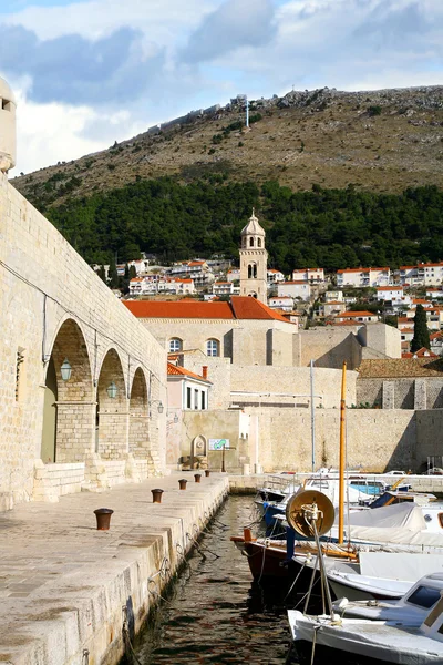 Port in Dubrovnik, Croatia. — Stock Photo, Image