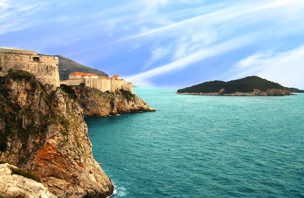 Casco antiguo Dubrovnik, Croacia — Foto de Stock
