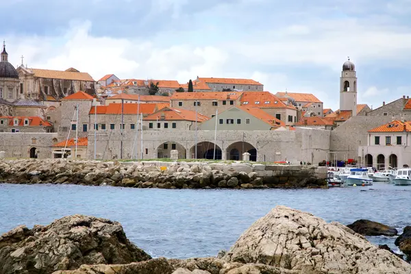 Port in Dubrovnik, Croatia. — Stock Photo, Image