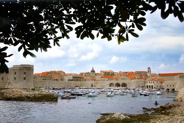 Port in Dubrovnik, Croatia. — Stock Photo, Image