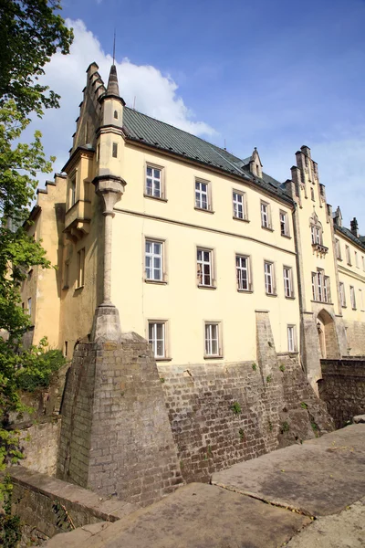Σκάλα hruba κάστρο στην Τσεχική Δημοκρατία. — Φωτογραφία Αρχείου