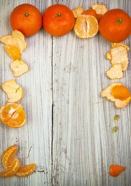 Arte vintage fondo naranja tabla tabla blanco wodden —  Fotos de Stock