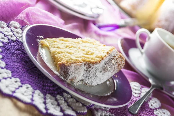 Kuchen backen Gebackenes duhh Süßigkeiten Dessert Kaffee — Stockfoto