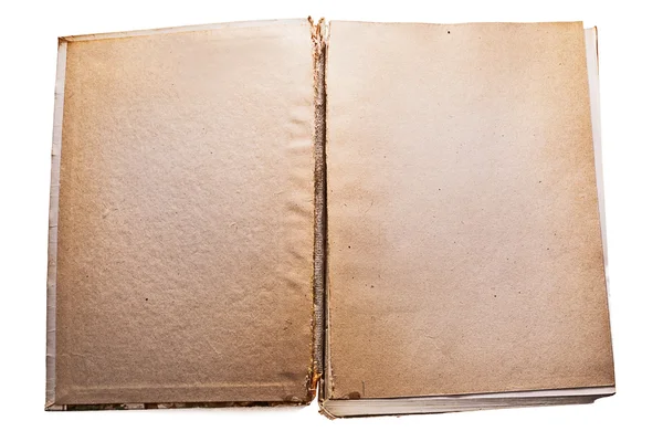 Παλιό βιβλίο σε λευκό vintage — Φωτογραφία Αρχείου