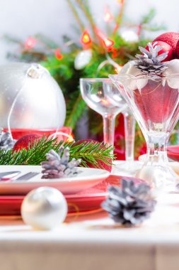Noel Noel arifesi Tablo ayarı