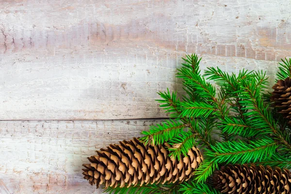 Χριστουγεννιάτικο δέντρο ερυθροελάτης πεύκο ξύλινα — Φωτογραφία Αρχείου