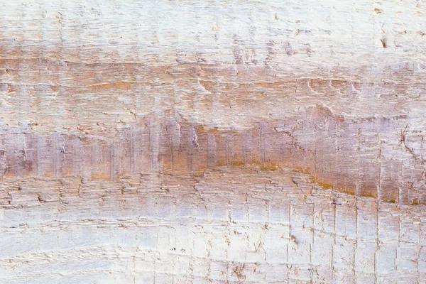 Грубая деревянная доска окрашена в белый цвет — стоковое фото