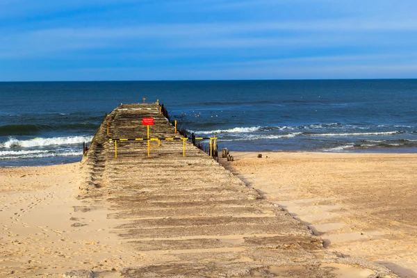 View pier sea — Stock Photo, Image