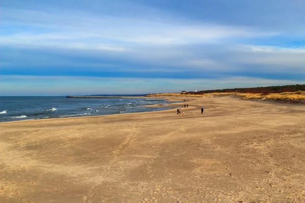 Afbeelding Oostzee lentetijd — Stockfoto