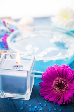 elements spa gevşeme mum su tuz Banyosu dahil