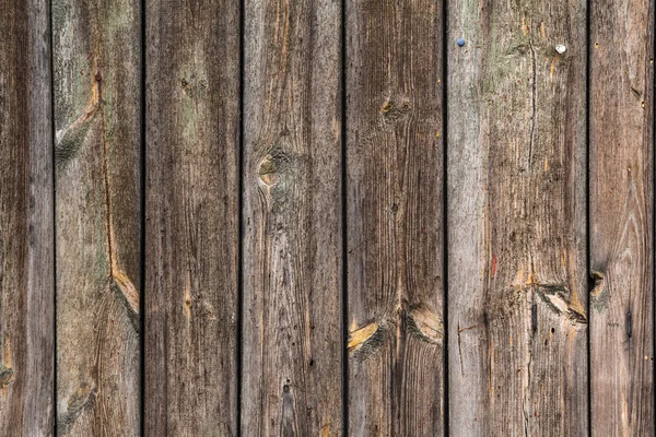 Wall wooden planks painted brown — Stock Photo, Image