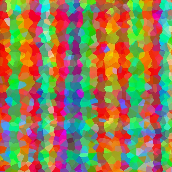 Mehrfarbig gestreifter Hintergrund aus Mosaik. Vektorillustration — Stockvektor