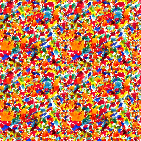 Sömlös bakgrund av färgglada blusar. Mosaik. Vektorillustration — Stock vektor