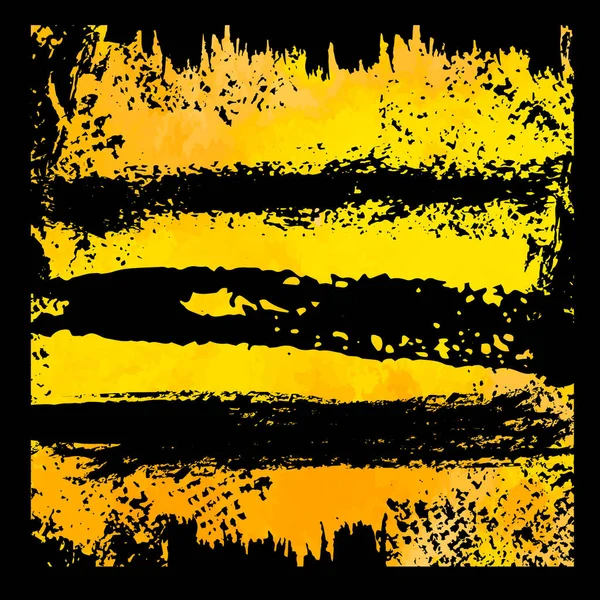 シームレスストライプオレンジ黄色の背景。ベクターイラスト — ストックベクタ