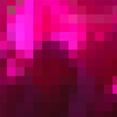 Pembe ve mor mozaik arka plan. Vektör illüstrasyonu